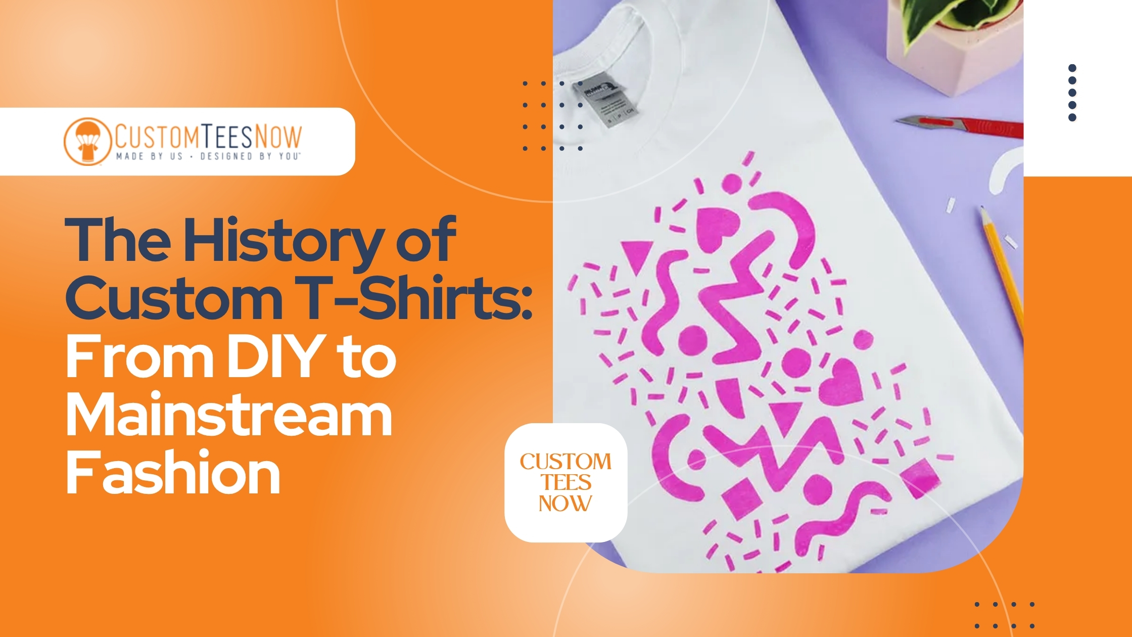 History of Custom T-Shirts: From DIY to Mainstream Fashion
