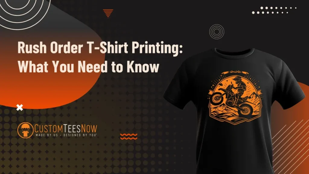 Rush Order T-Shirt Printing