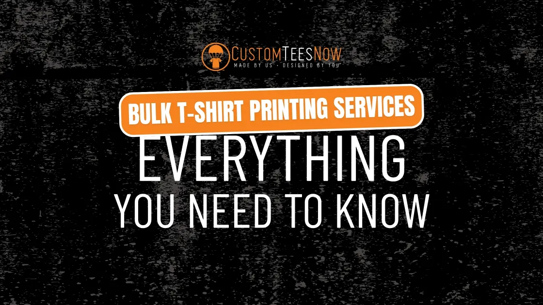 Bulk T-Shirt Printing Services |
