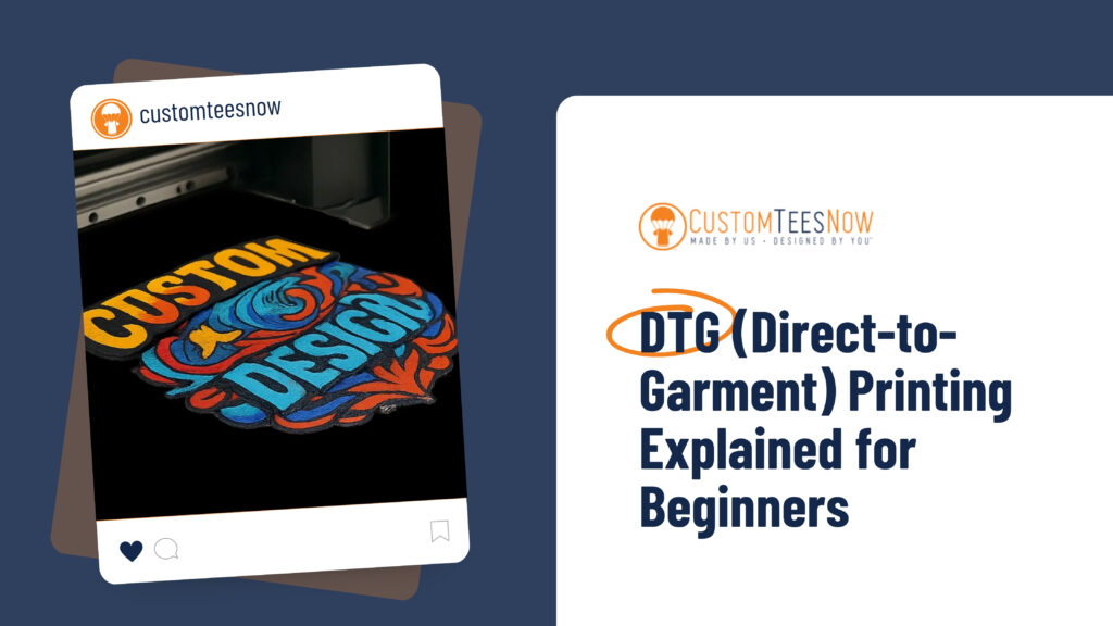 DTG (Direct-to-Garment) Printing Explained for Beginners