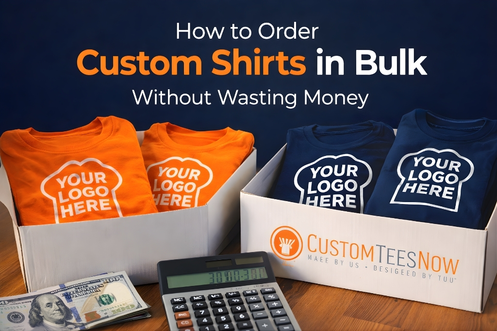 How to Order Custom Shirts in Bulk Without Wasting Money