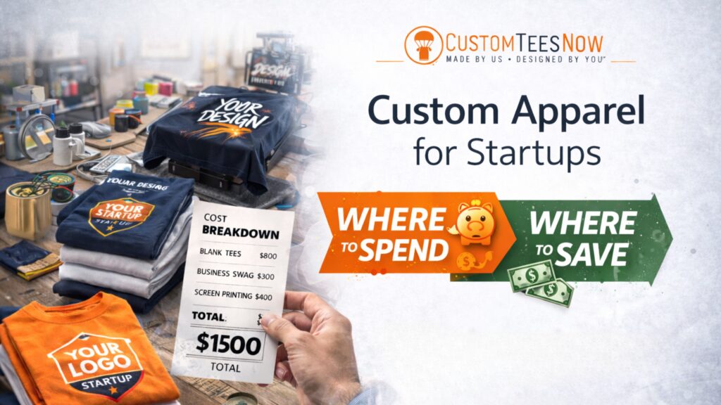 Custom Apparel for Startups: Where to Spend and Where to Save