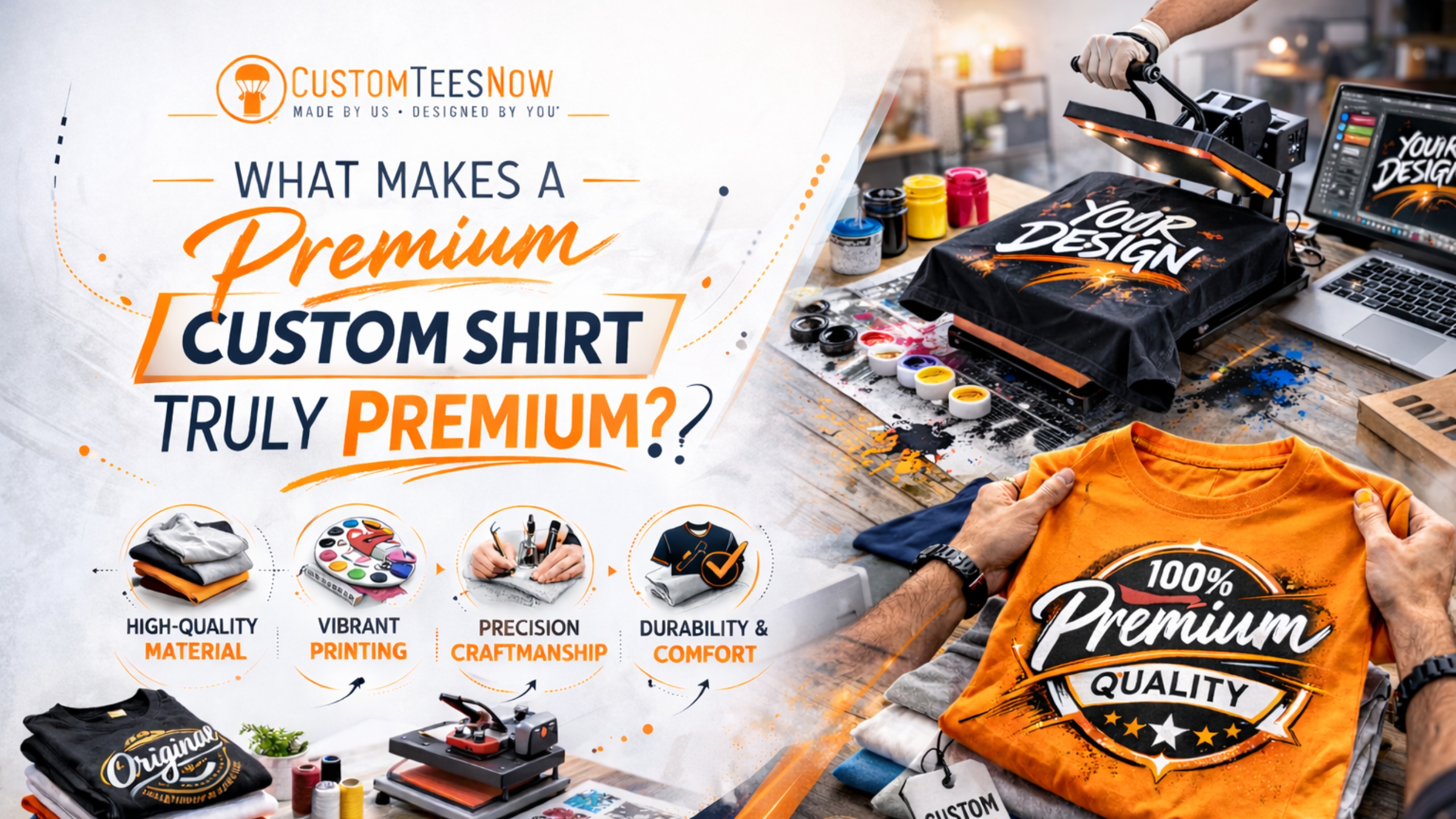 What Makes a Premium Custom Shirt Truly Premium?