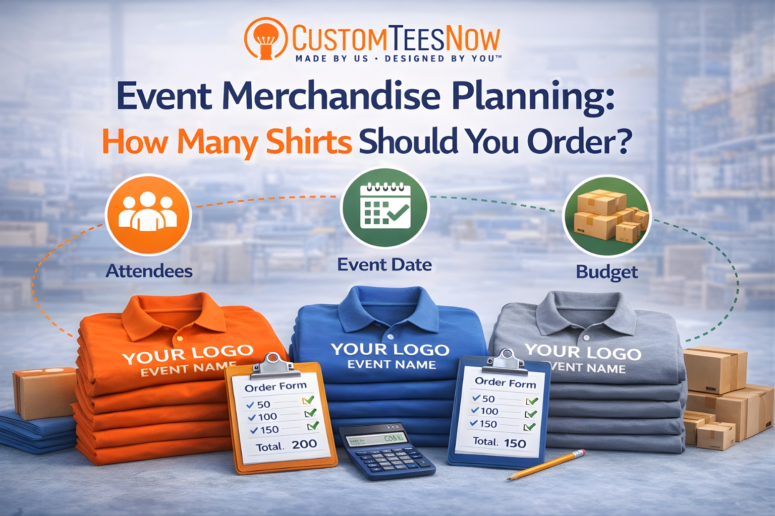 Event Merchandise Planning: How Many Shirts Should You Order?