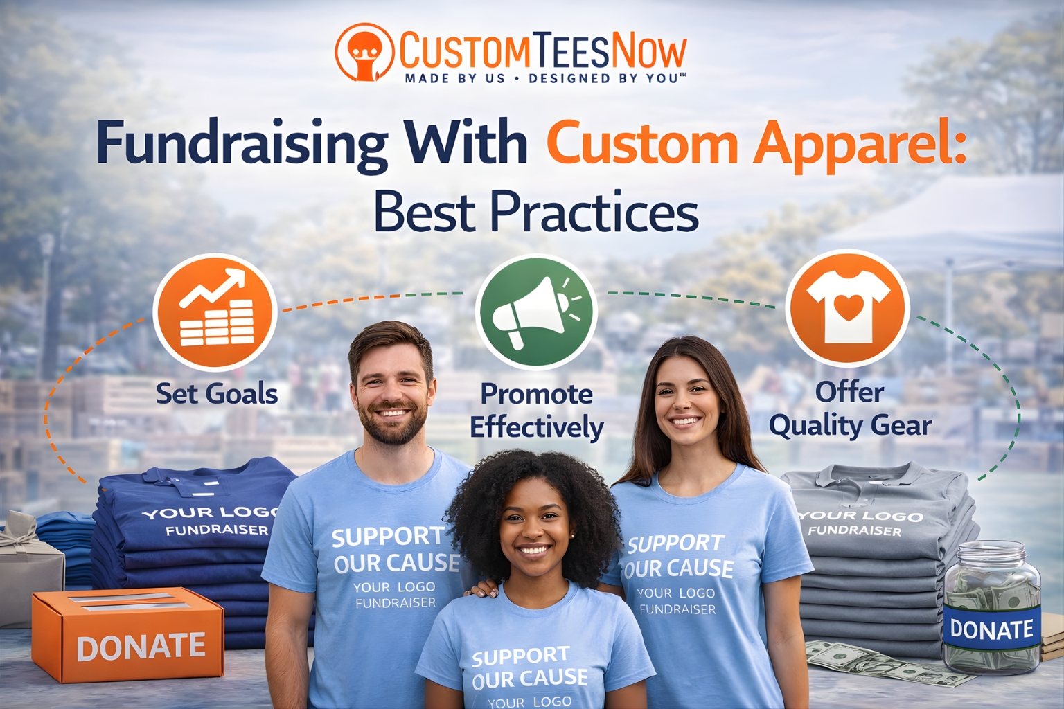 Fundraising With Custom Apparel: Best Practices