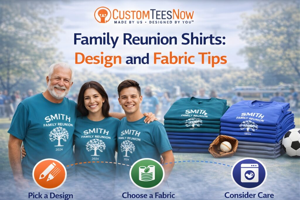 Family Reunion Shirts: Design and Fabric Tips