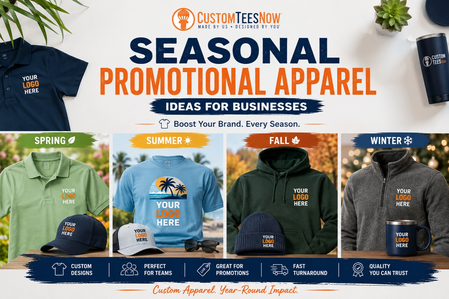 seasonal promotional apparel