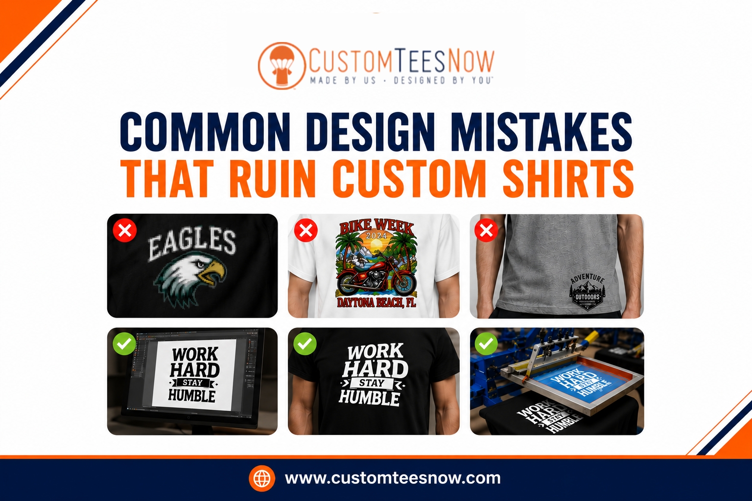 Common Design Mistakes That Ruin Custom Shirts